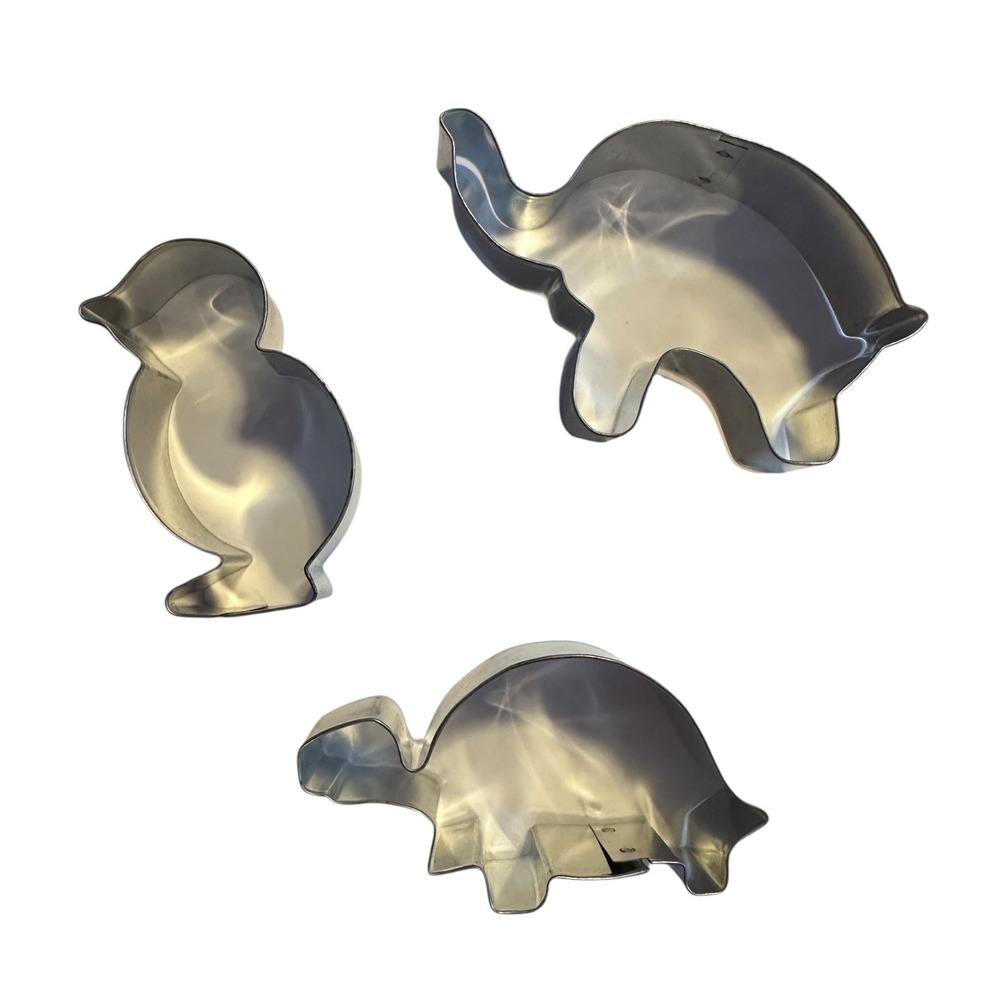 Animal Cookie Cutters Set Penguin Elephant Turtle Baking Kitchen Tool‎